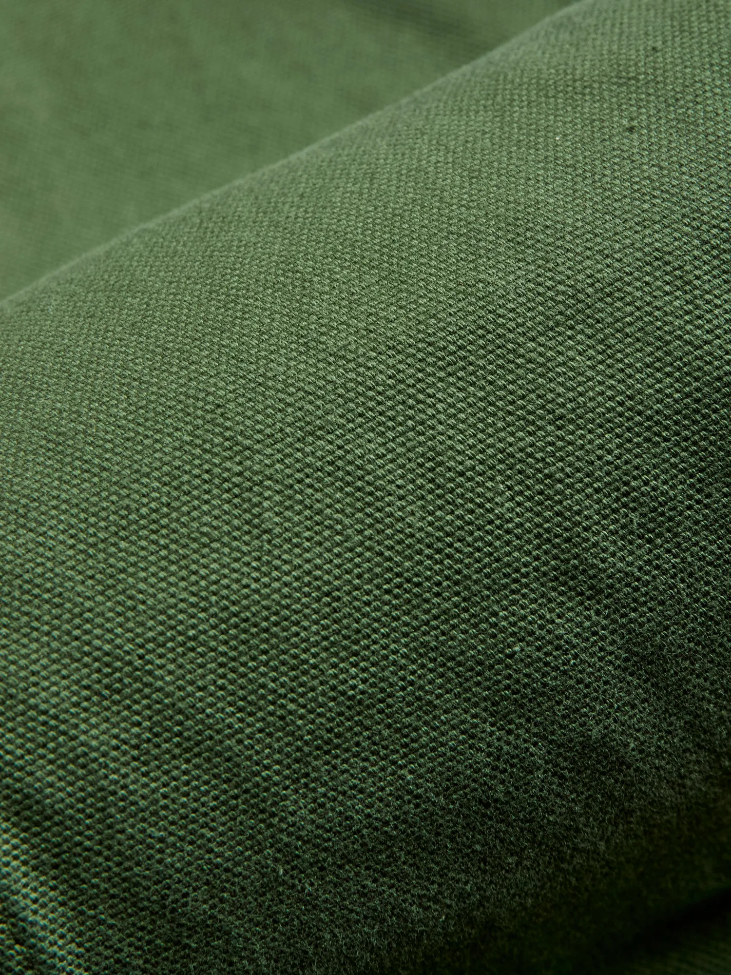 11.5oz Cotton Canvas Belted C.S Pant in Moss Green
