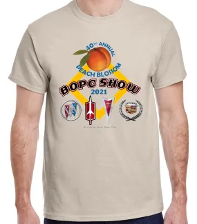 40TH Annual Peach Blossom BOPC Show T-Shirt