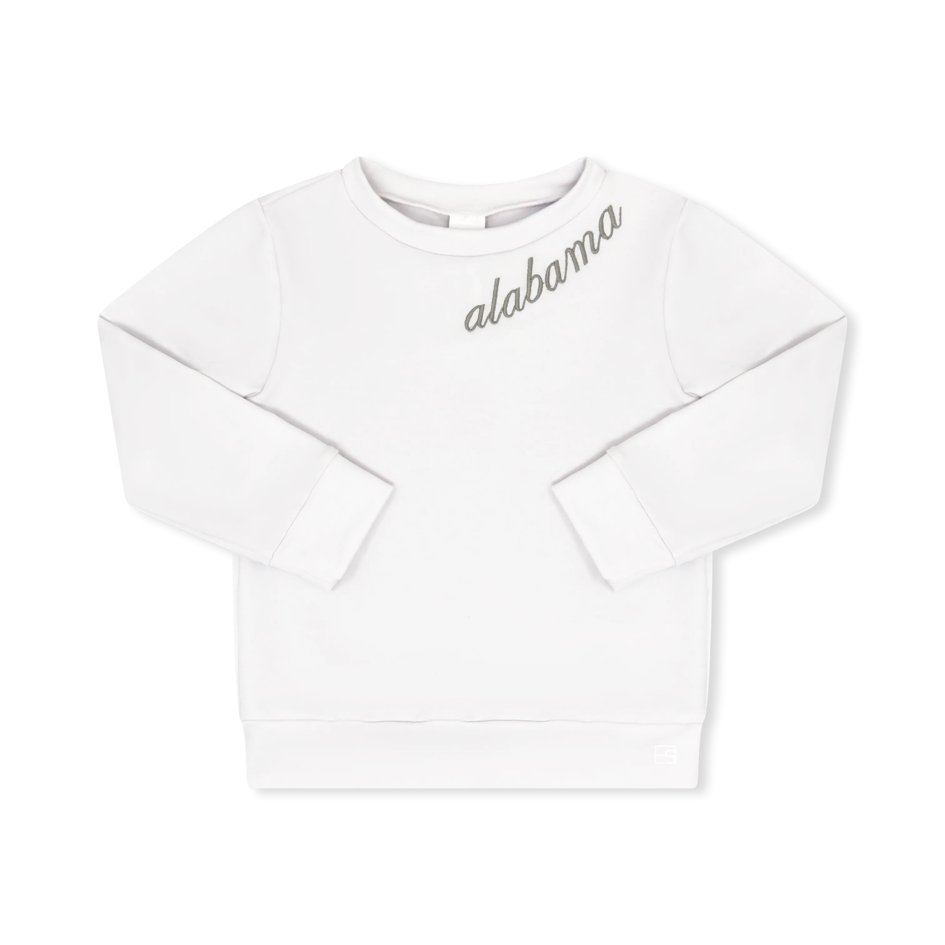 Alex Sweatshirt | White with Alabama