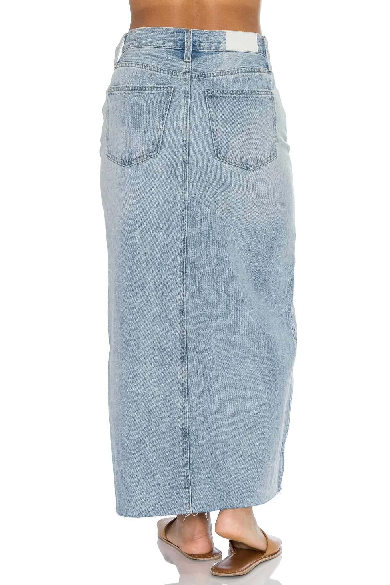 Alice Denim Skirt in Brooklyn