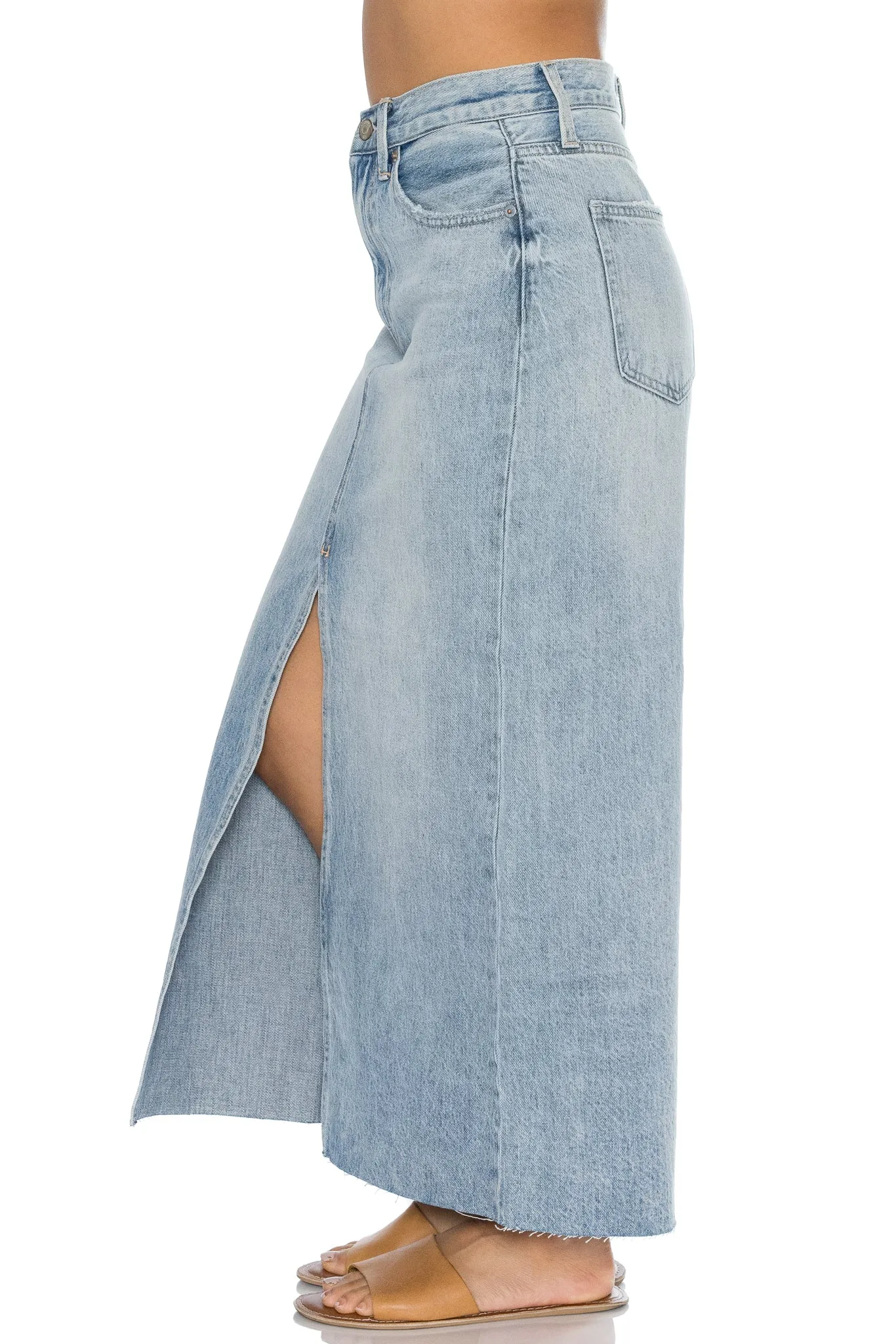 Alice Denim Skirt in Brooklyn