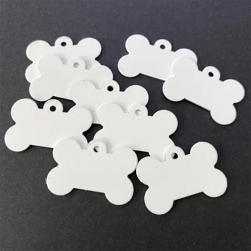 Aluminum Sublimation Blank Address Dog Tags