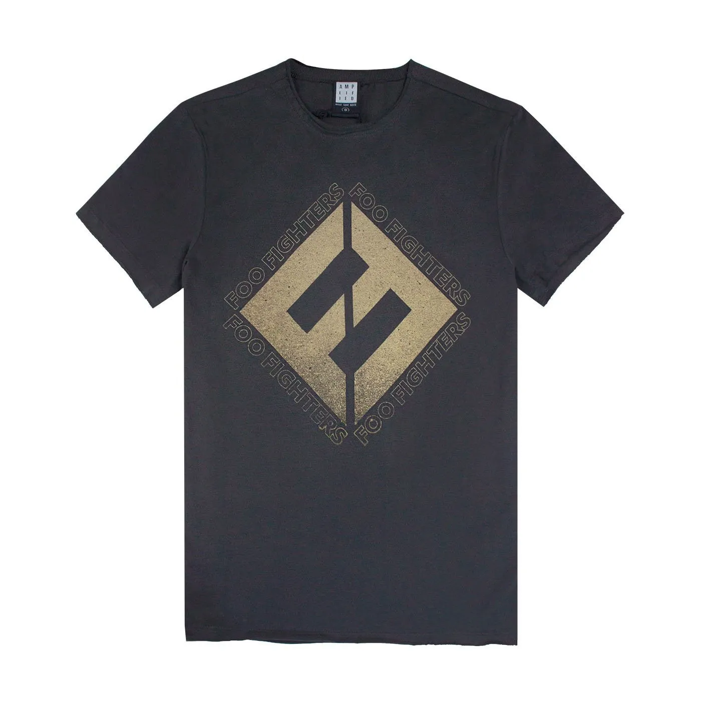 Amplified Mens Foo Fighters Concrete And Gold T-Shirt