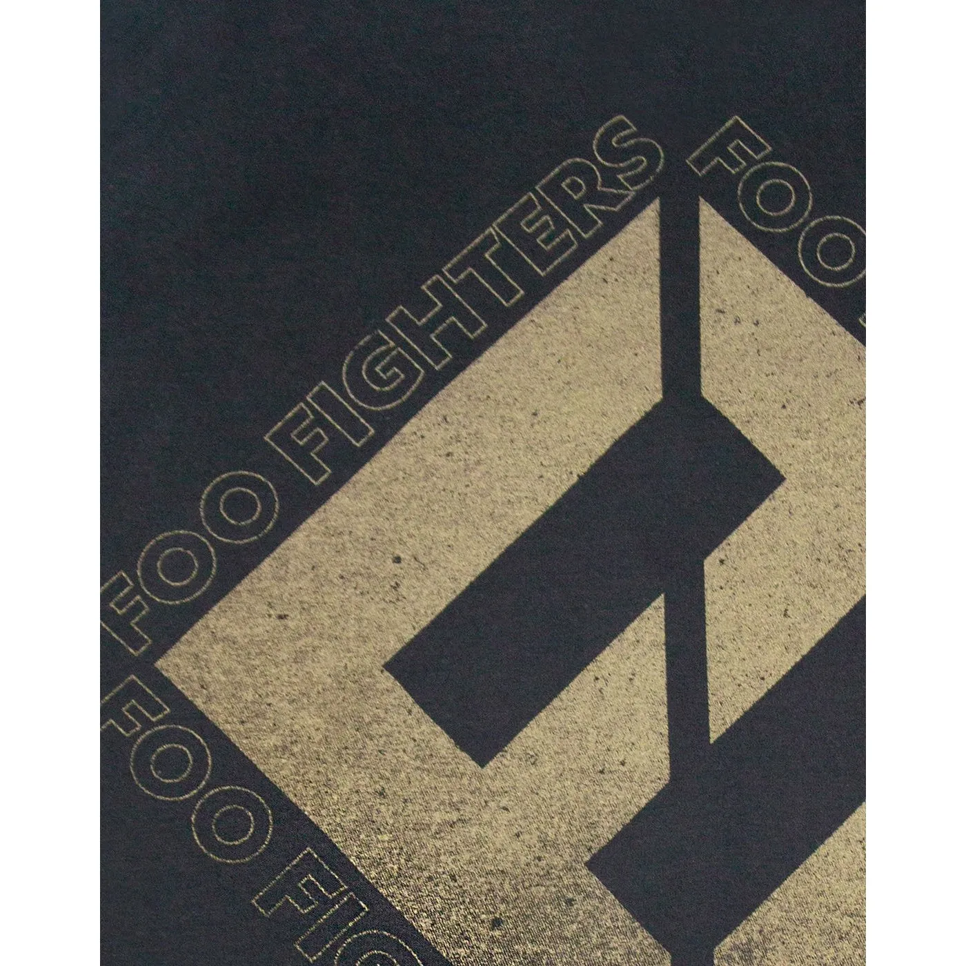 Amplified Mens Foo Fighters Concrete And Gold T-Shirt