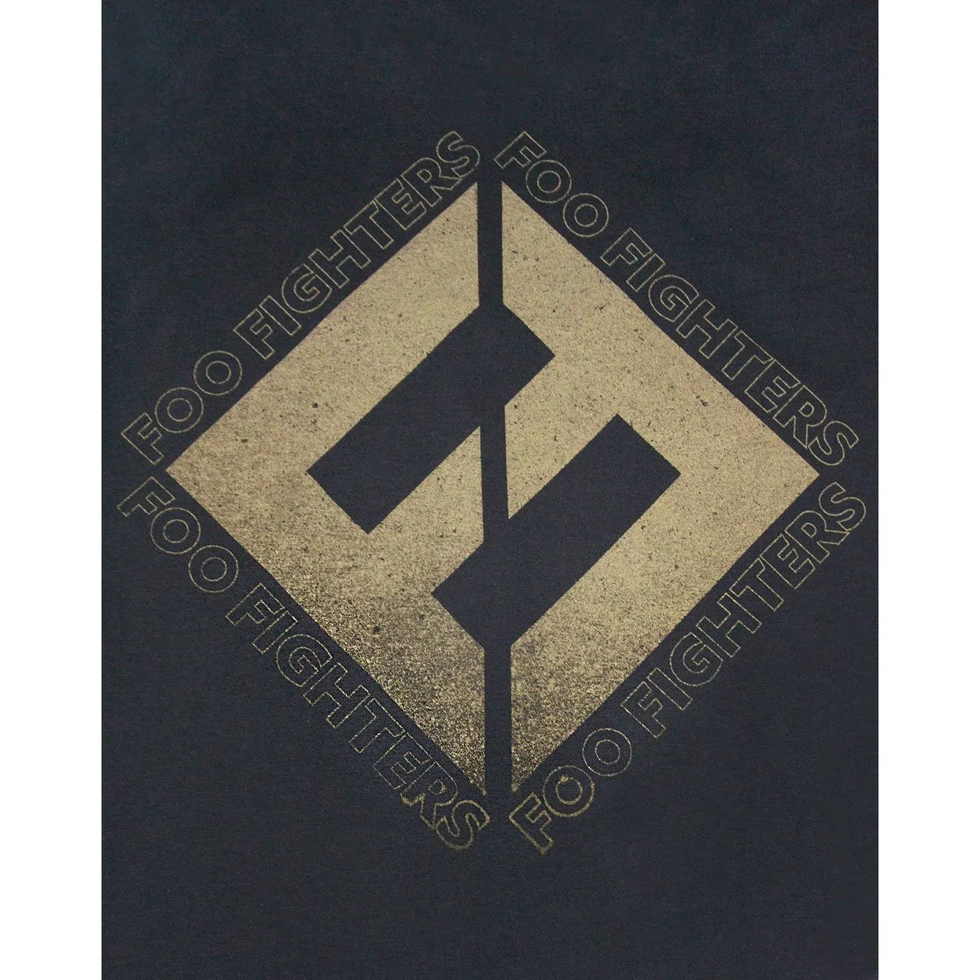 Amplified Mens Foo Fighters Concrete And Gold T-Shirt