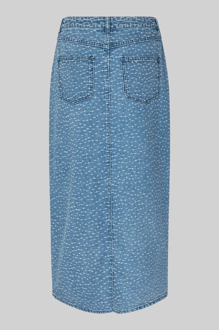 Angola Denim Skirt
