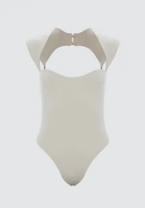Annisa Bodysuit | Pearl