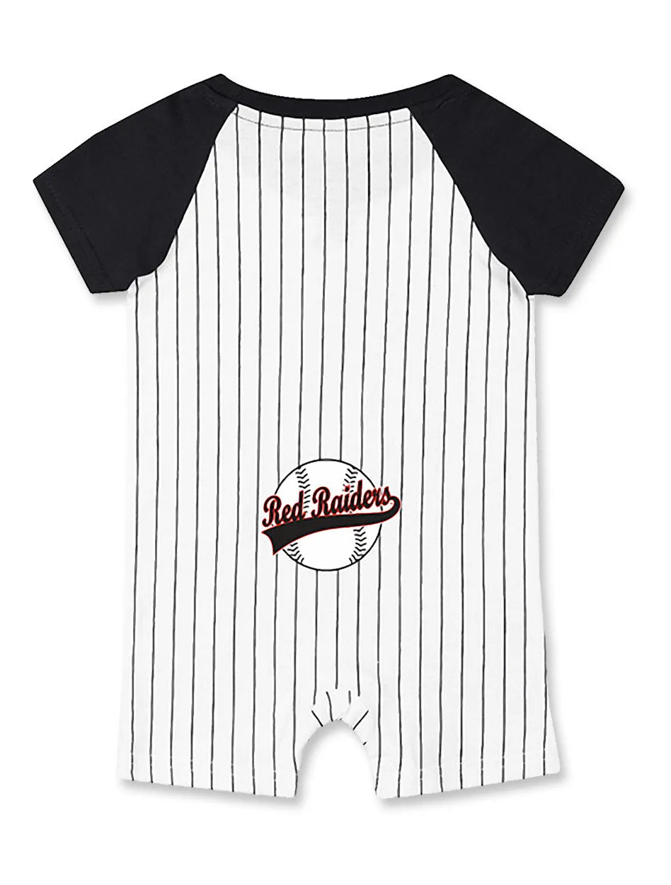 *Arena Texas Tech "Viber Bite" INFANT Baseball Onesie Romper