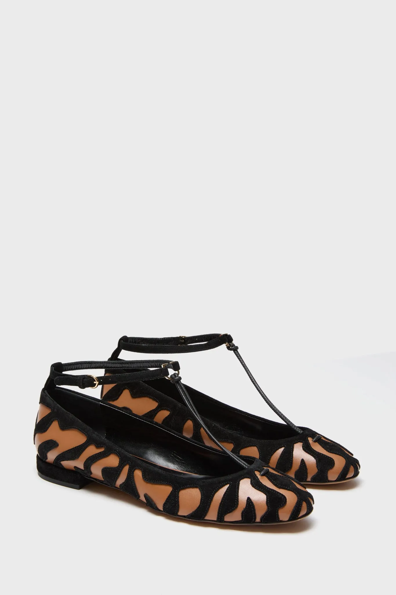 Assorted Polline T Strap Flats