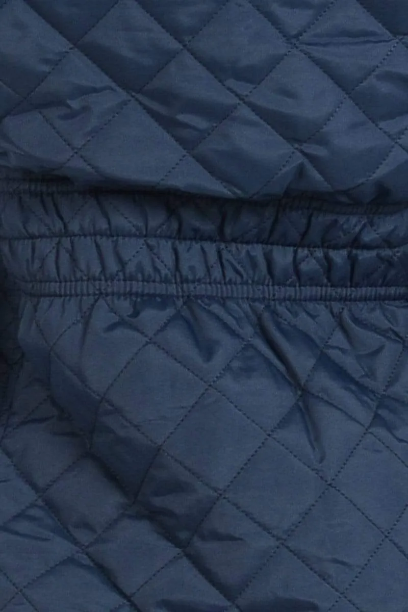 Auliné Collection Womens Quilted Zip Up Lightweight Fur Hooded Padding Vest