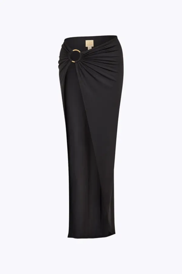 Avant Split Skirt Black