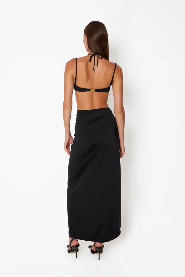 Avant Split Skirt Black