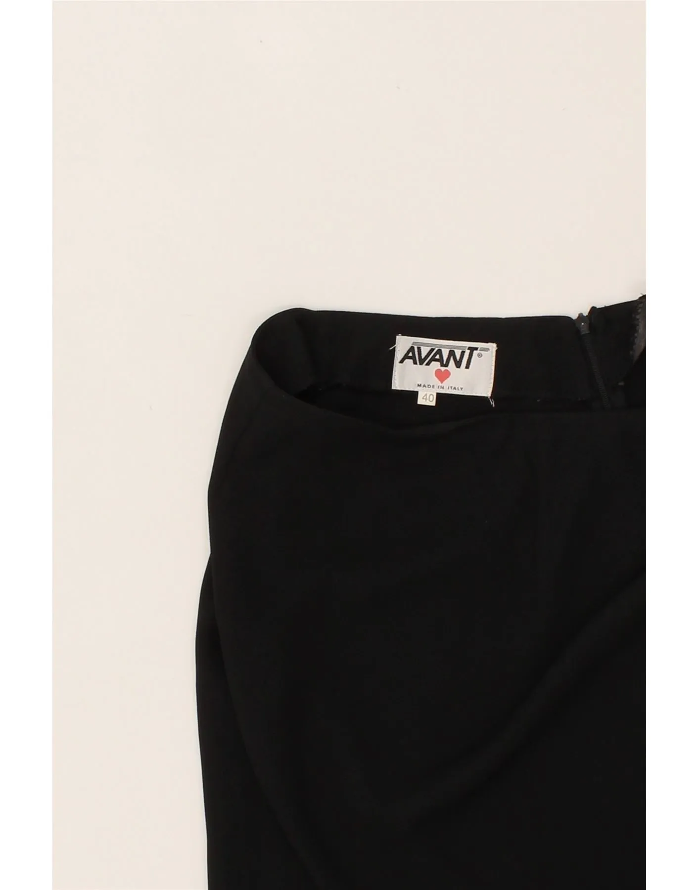 AVANT Womens Maxi Skirt IT 40 Small W24  Black