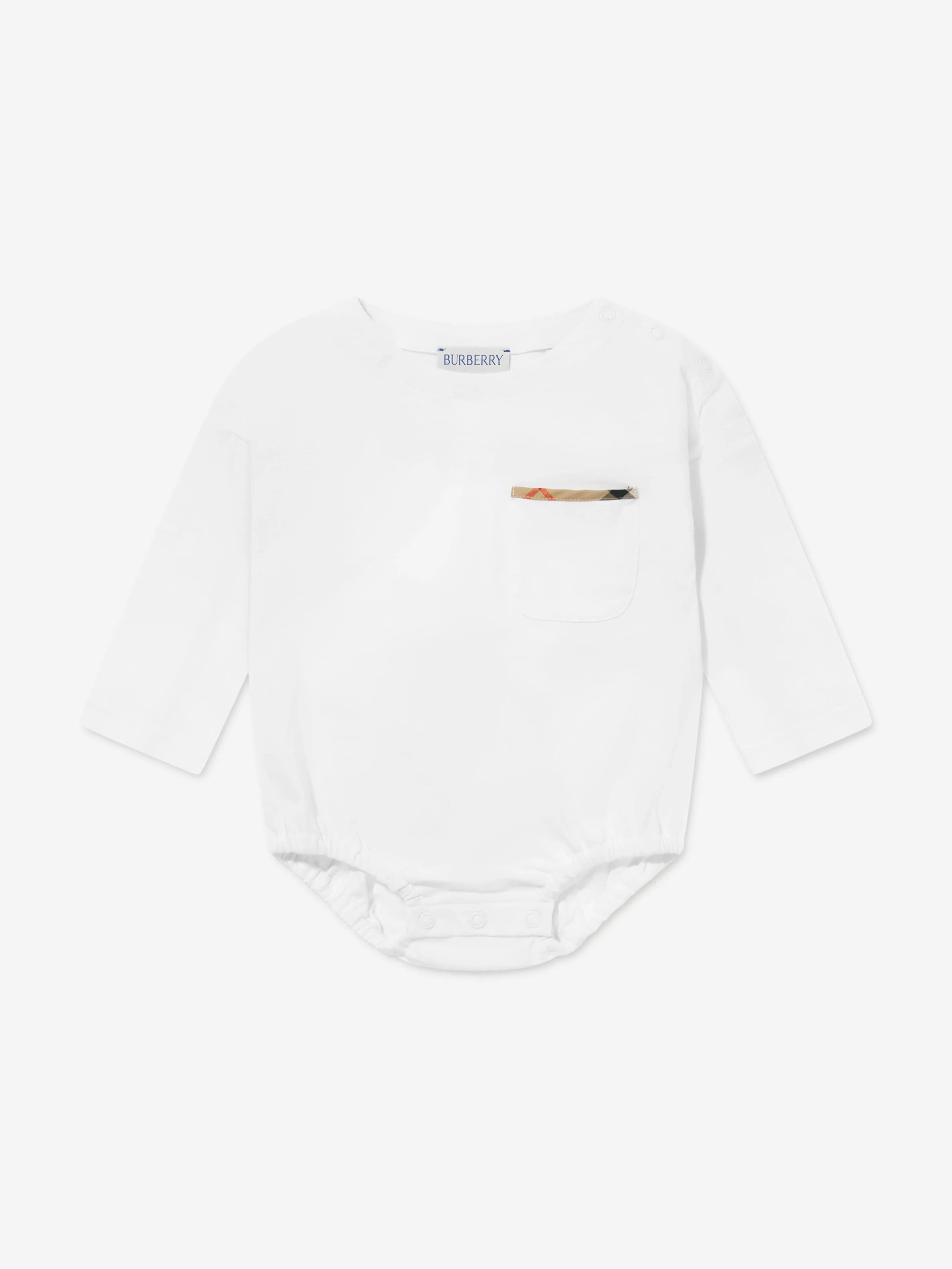 Baby Arden Bodysuit in White