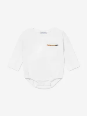 Baby Arden Bodysuit in White