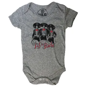 Baby Let's Ride One Piece Romper