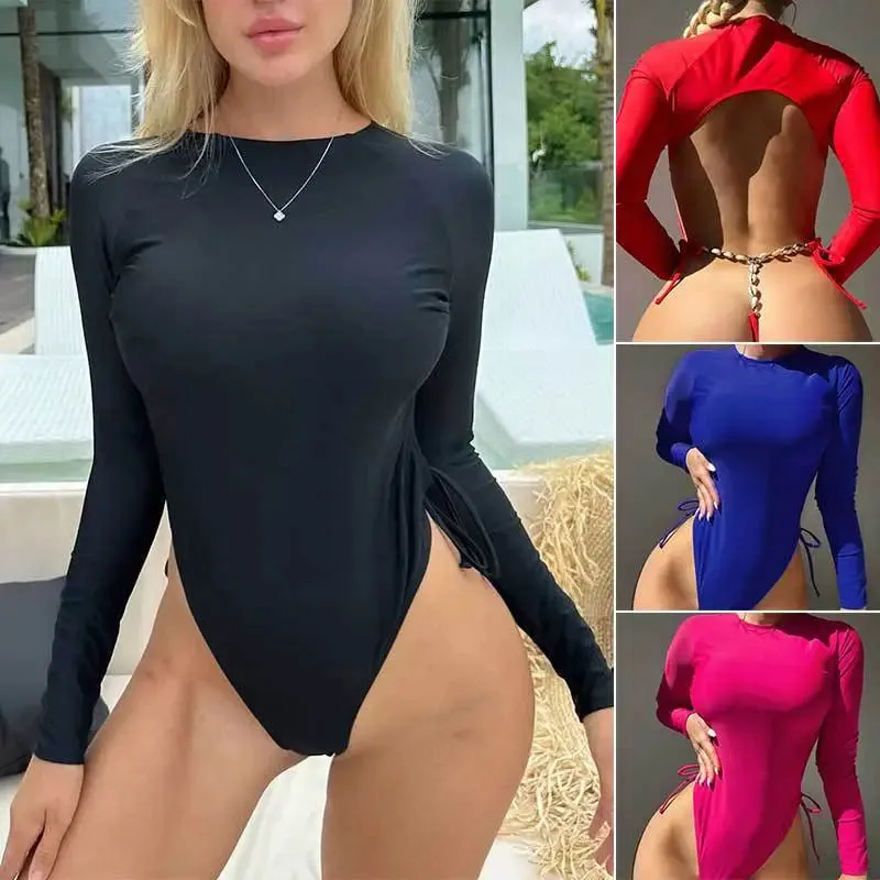 Be Yours Extreme Sexy Open Back String Thong Bodysuit