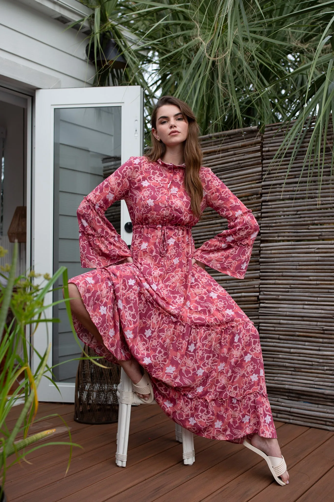 Bella Maxi- Malibu Florals