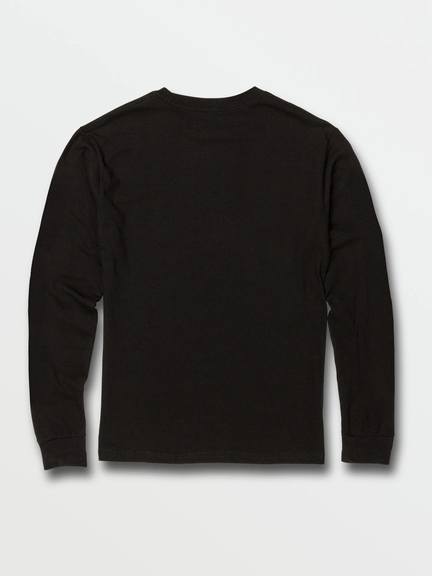 Big Boys Iconic Stone Long Sleeve Tee - Black