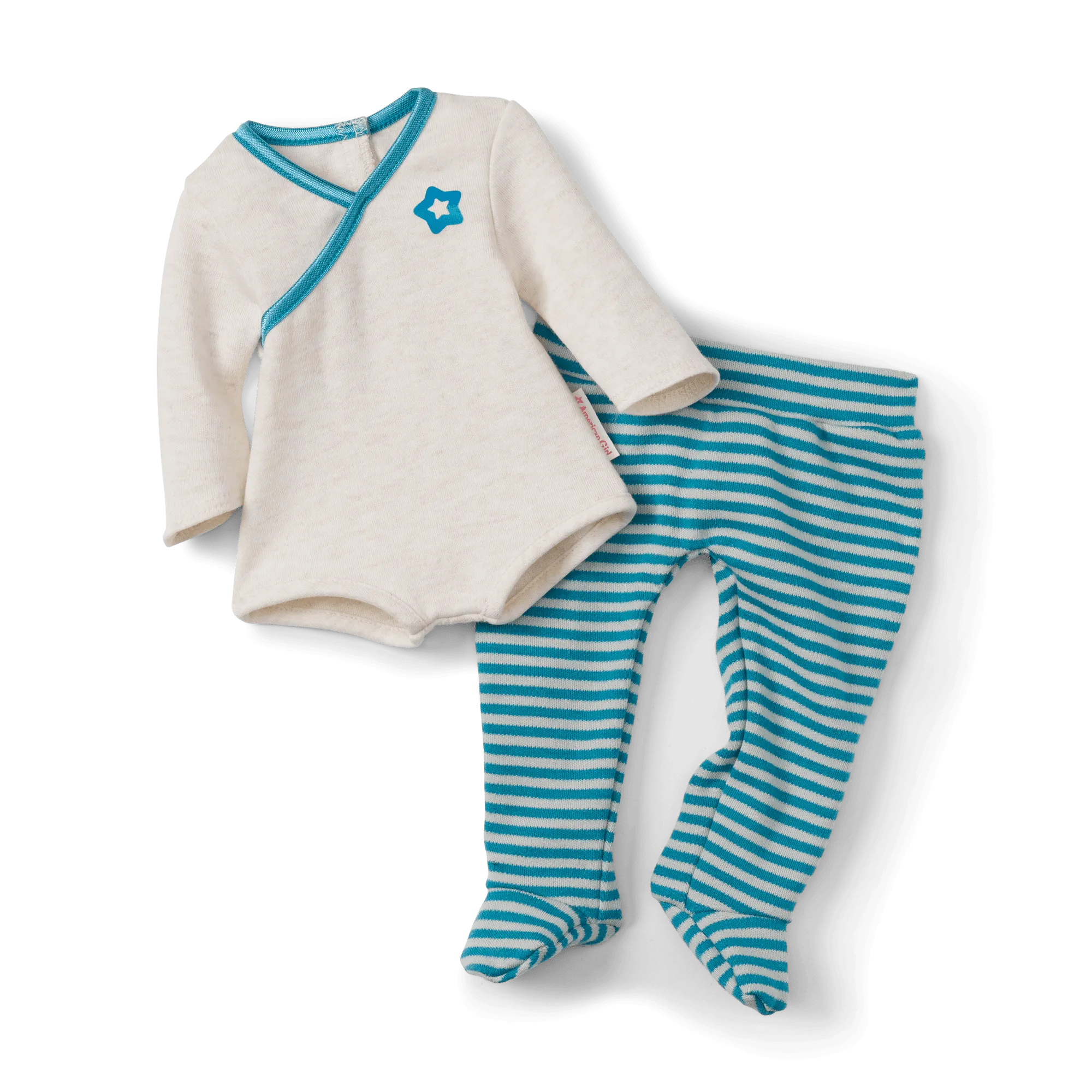 Bitty Baby® Doll #6 in Soft Blue   Bear Friend & Board Book