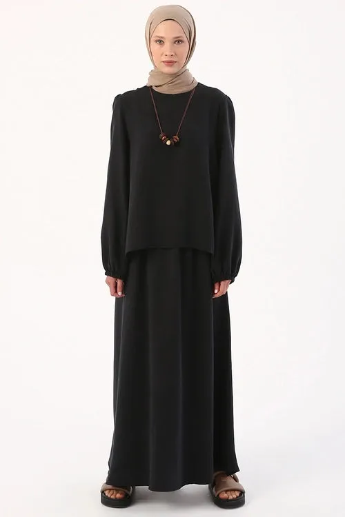 Black Maxi Set