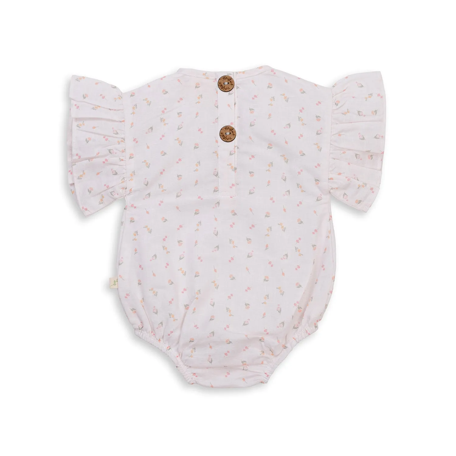 Bodysuit Frill Sleeve -Pretty in Pnk