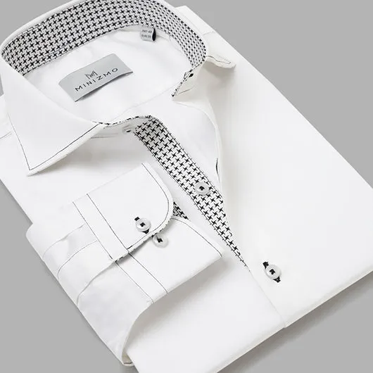Bruce White Cotton Shirt