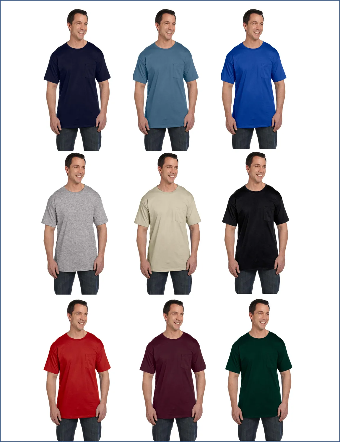 Buick Shield Pocket T-shirt (embroidered logo on front)
