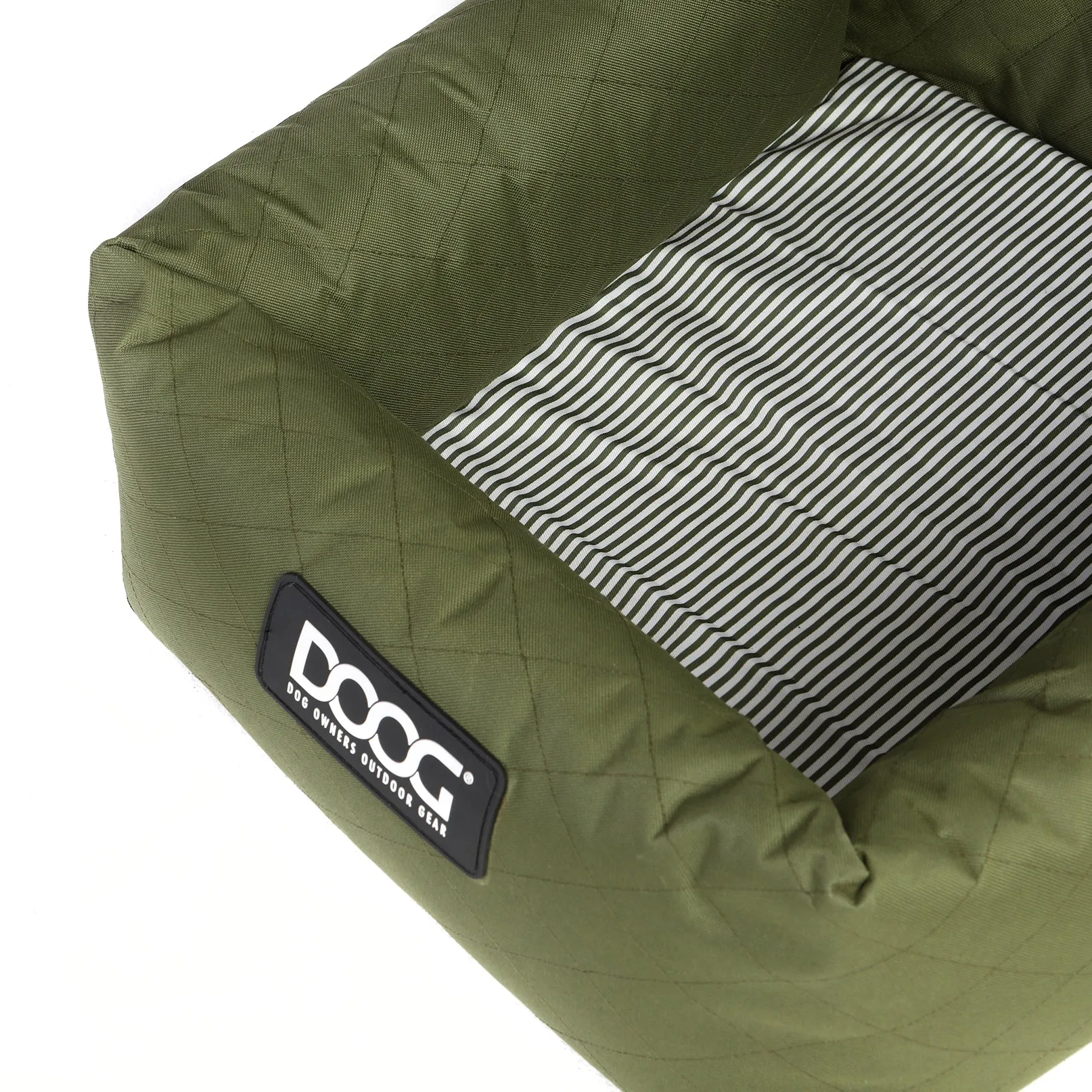 Car Seat -Olive Green  (Small to Medium Breeds)