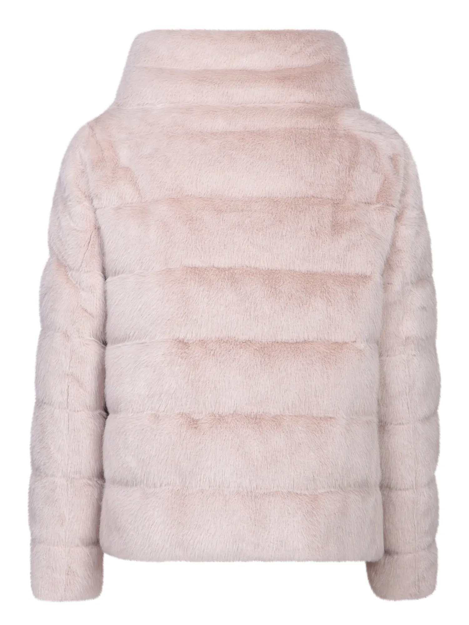 Chantilly Pink Fur Puffer Jacket