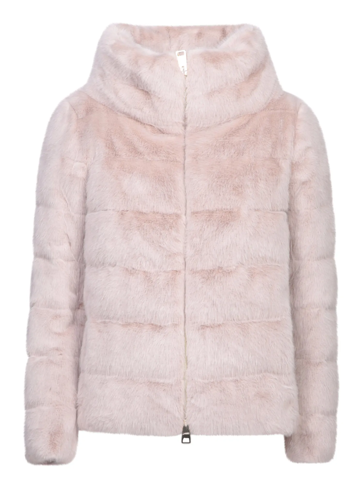 Chantilly Pink Fur Puffer Jacket