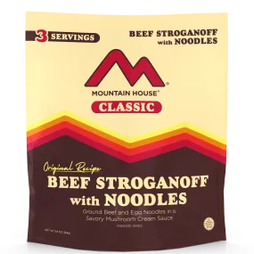 Classic Beef Stroganoff with Noodles