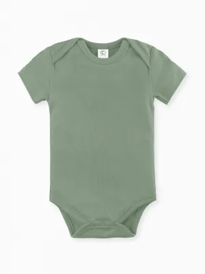 Classic Short Sleeve Bodysuit -  Thyme