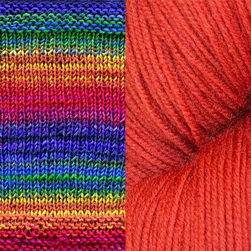 Color Your Pixels Scarf, Knitting Kit