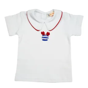 Crochet Crab Shirt (12M)