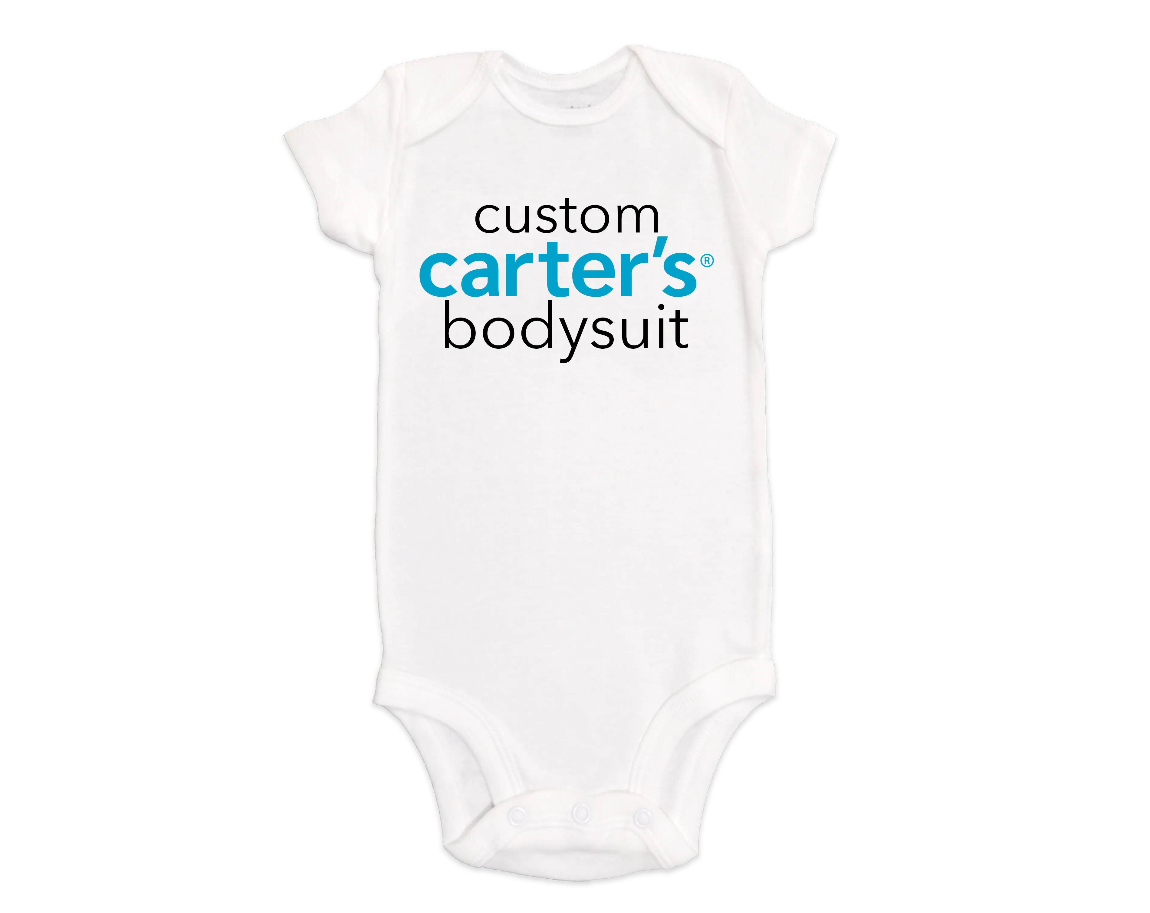 Custom Carters Short Sleeve Bodysuit