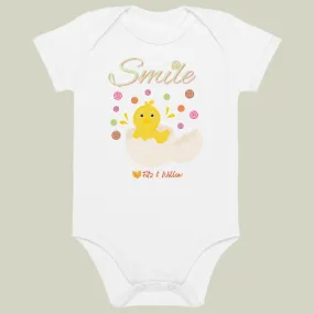 Cute Vegan Chick Unhitching Bodysuit for Newborns!