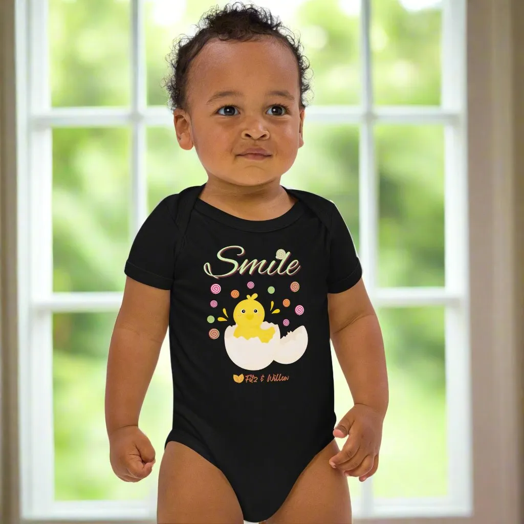 Cute Vegan Chick Unhitching Bodysuit for Newborns!