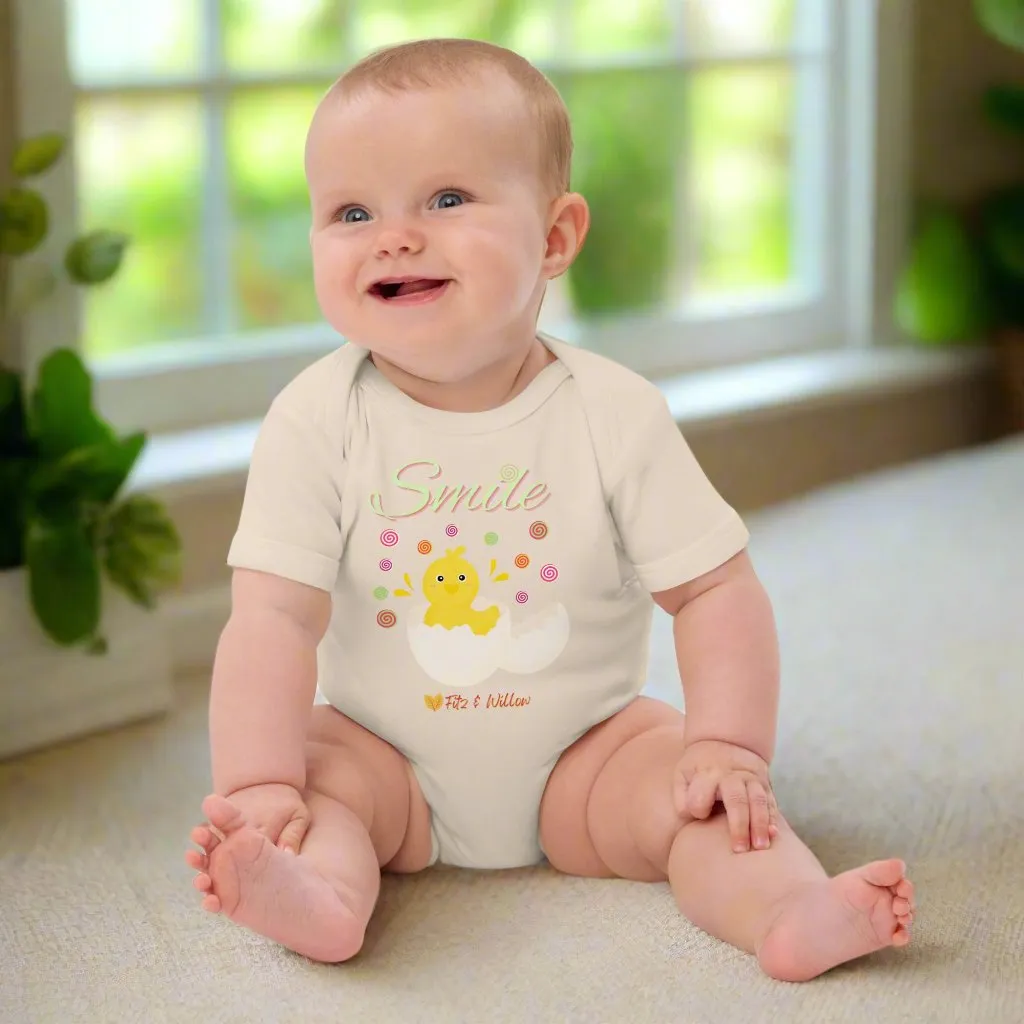 Cute Vegan Chick Unhitching Bodysuit for Newborns!