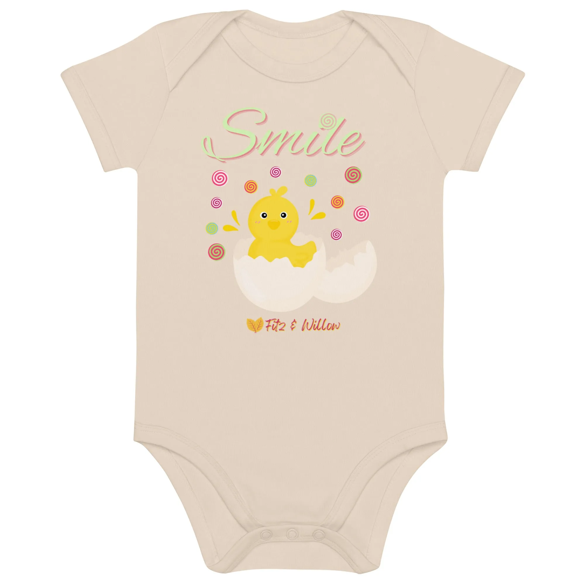 Cute Vegan Chick Unhitching Bodysuit for Newborns!
