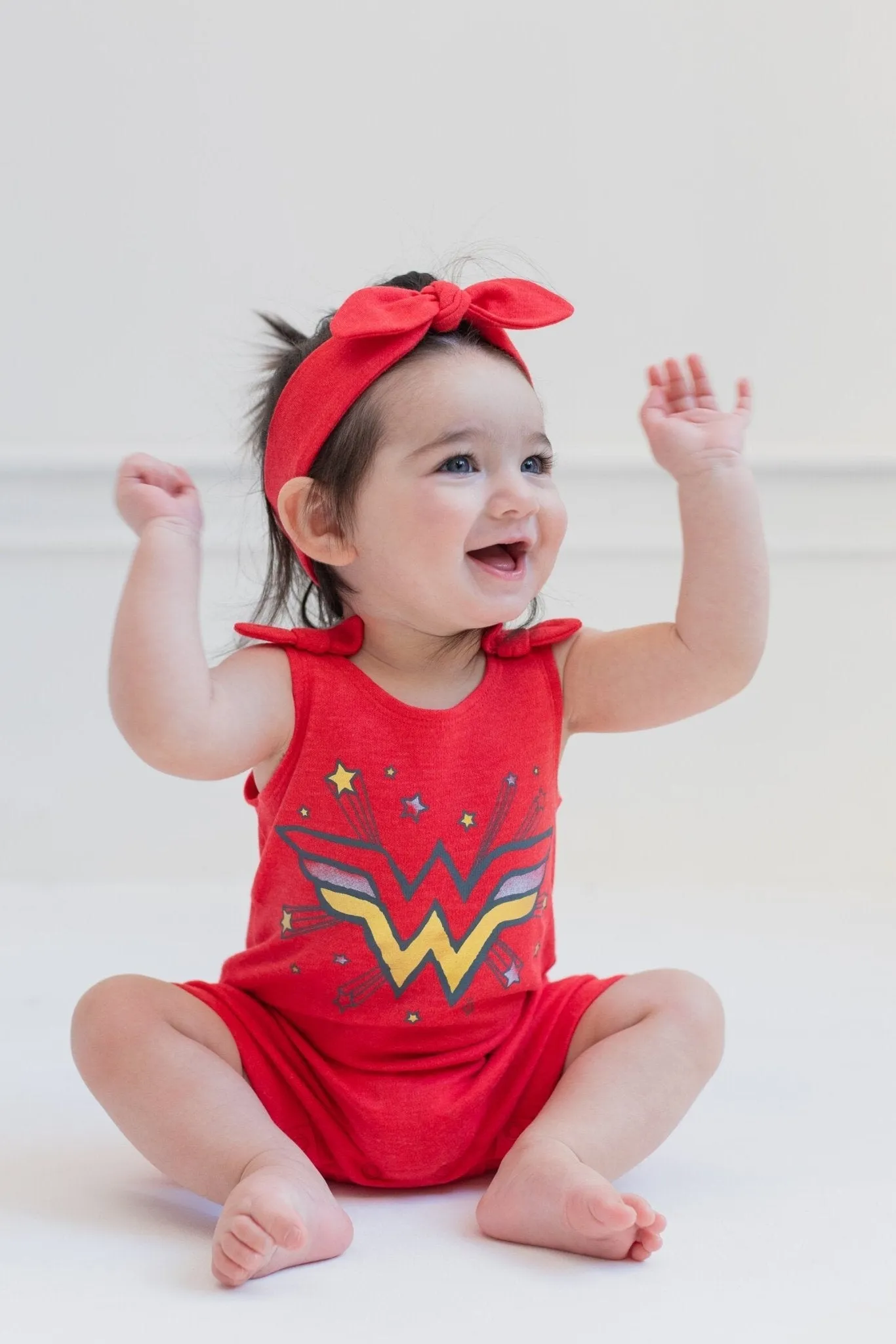 DC Comics Wonder Woman Sleeveless Romper & Headband