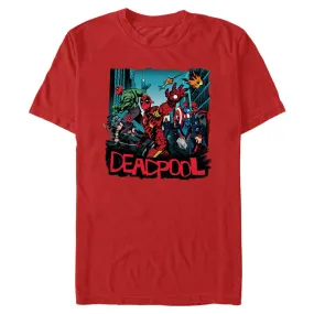 Deadpool & Wolverine Deadpool Like Avengers T-shirt