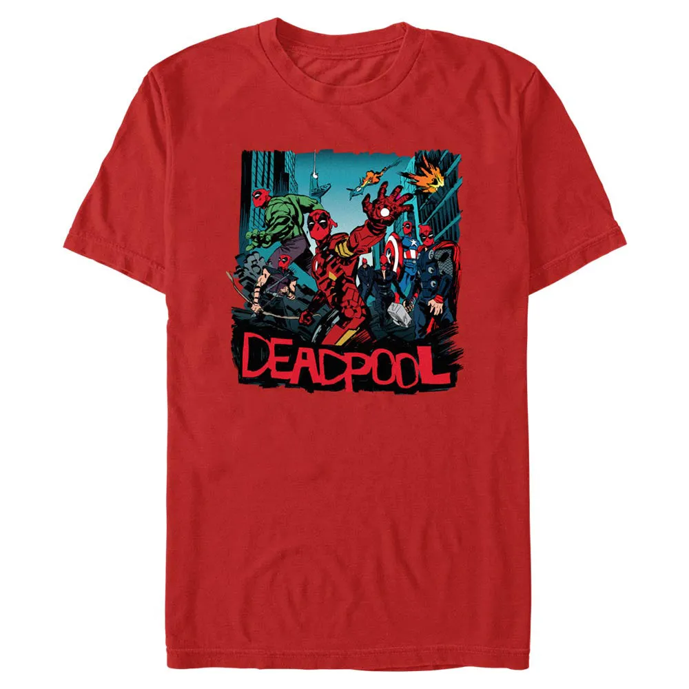 Deadpool & Wolverine Deadpool Like Avengers T-shirt