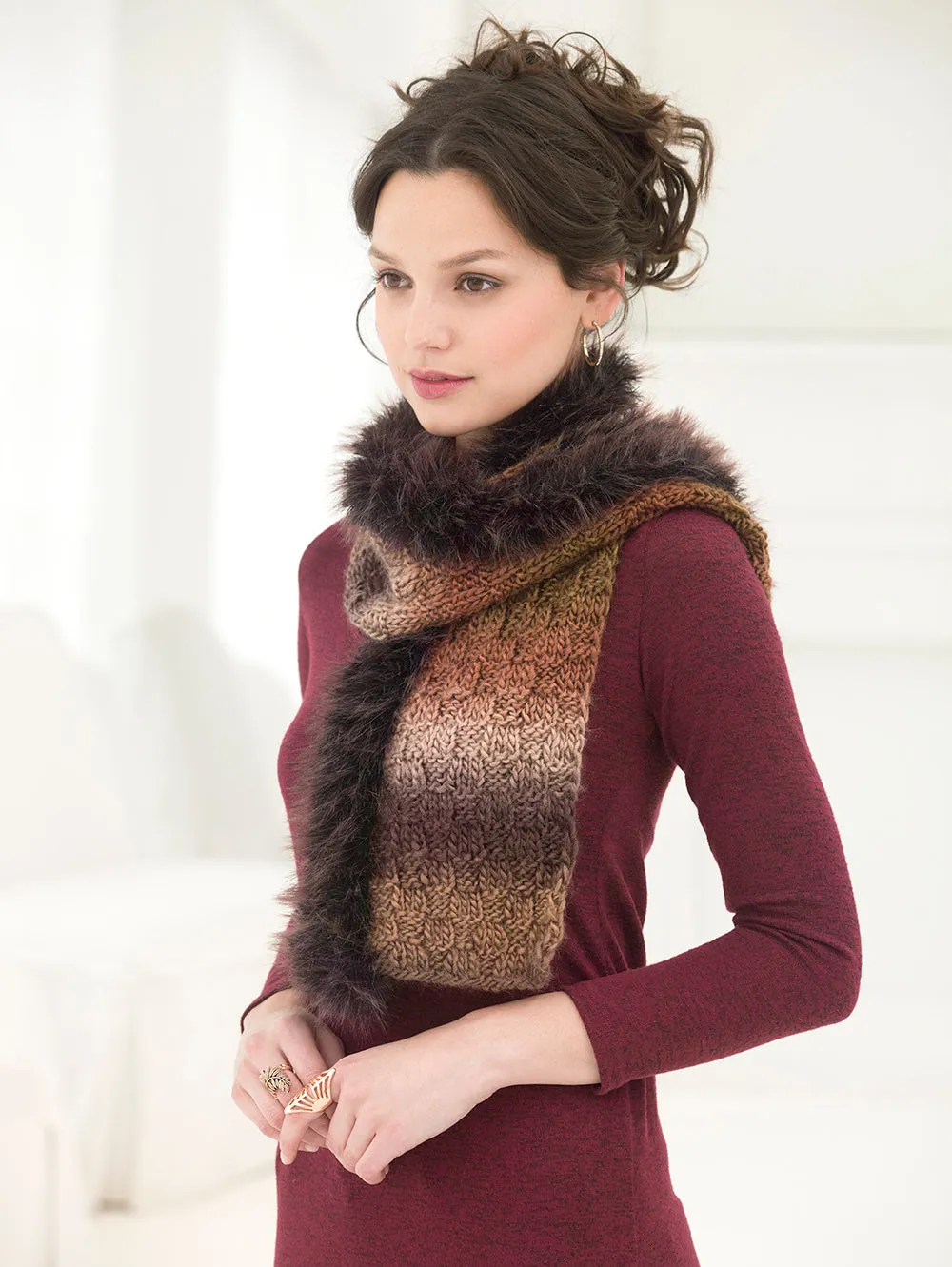 Dinner In Aspen Scarf (Knit)