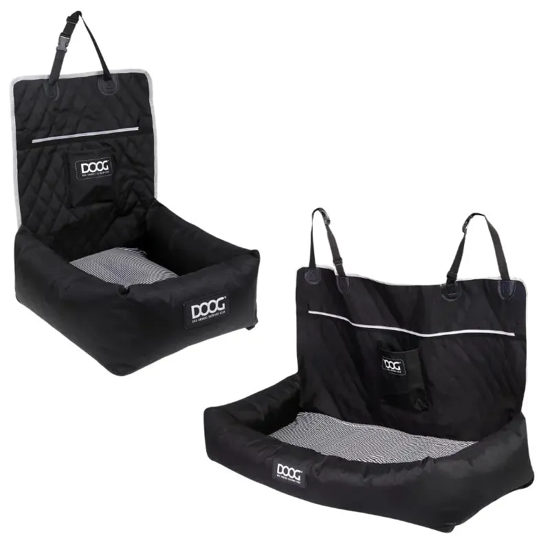 DOOG Dog Car Seat Black