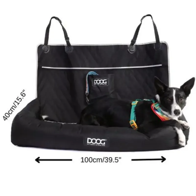 DOOG Dog Car Seat Black