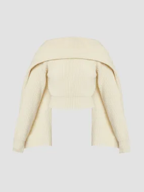 Draped jumper