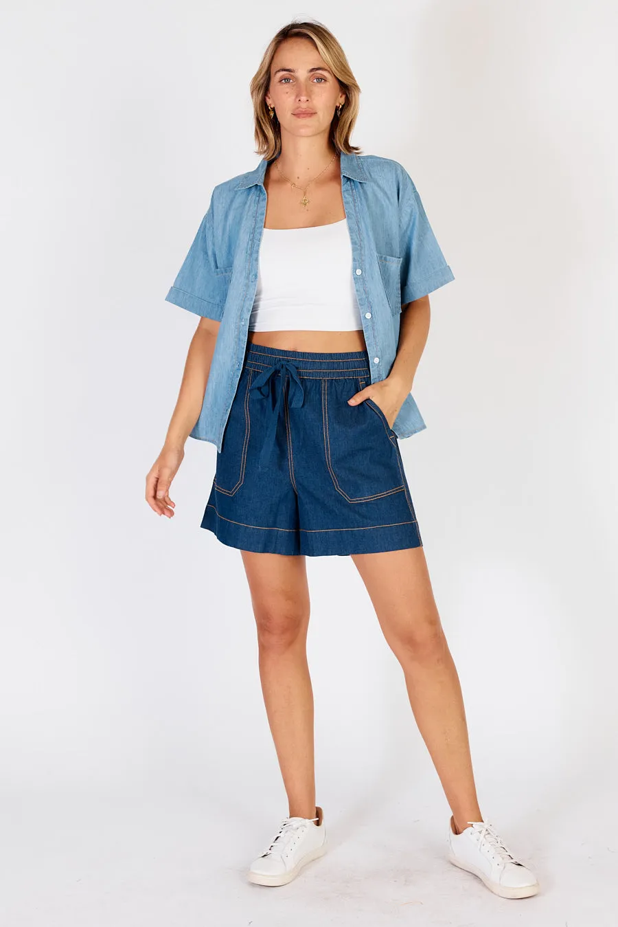 El Paso Shorts Blue