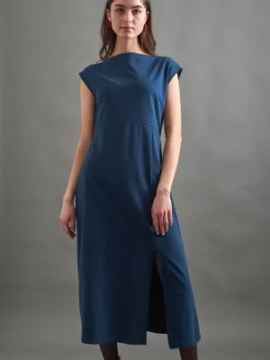 Elise Sheath Dress - Blue