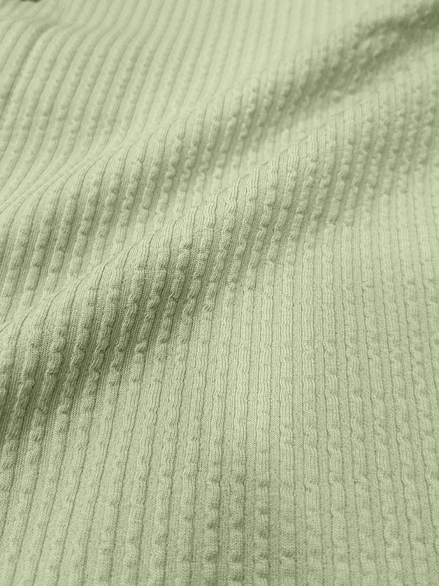 Elliot Knit Lite Green Lycra Shirt